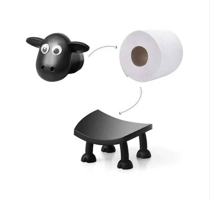 Sheep'n Roll | Sød fårerulleholder til dit badeværelse eller toilet!