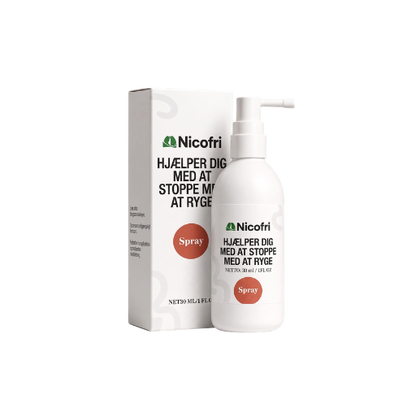 Nicofri Anti-Nikotin-Spray | Røgfri på bare 2 dage!