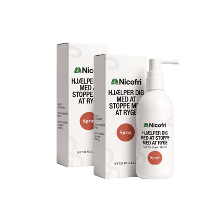 Nicofri Anti-Nikotin-Spray | Røgfri på bare 2 dage!