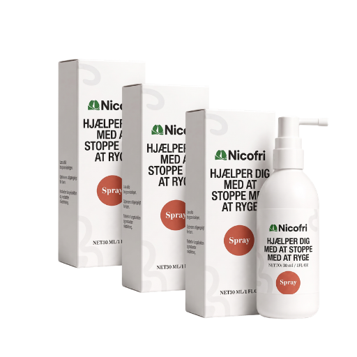 Nicofri Anti-Nikotin-Spray | Røgfri på bare 2 dage!