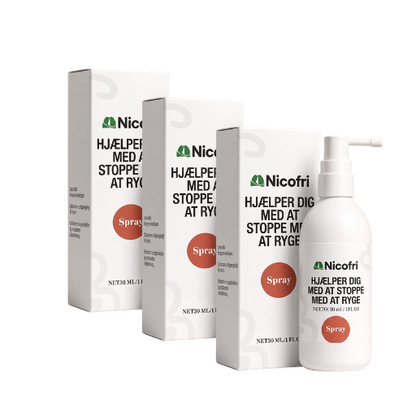 Nicofri Anti-Nikotin-Spray | Røgfri på bare 2 dage!