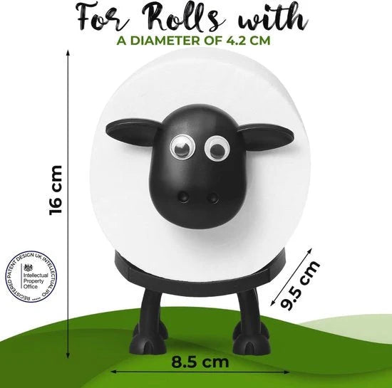 Sheep'n Roll | Sød fårerulleholder til dit badeværelse eller toilet!