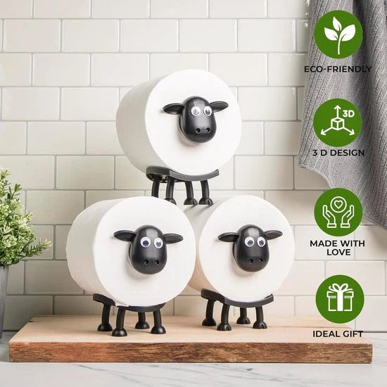 Sheep'n Roll | Sød fårerulleholder til dit badeværelse eller toilet!