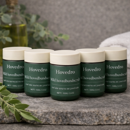 Hovedro Naturlig Hovedbunds-Scrub | Afslut Hovedbunds Psoriasis & Kløe På Få Uger!