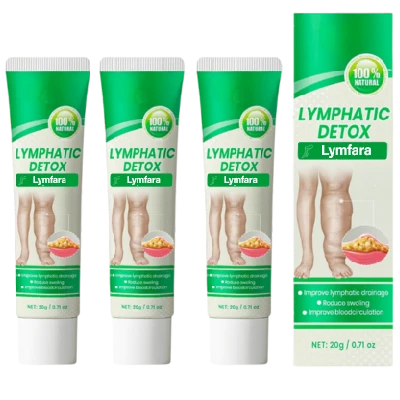 Lymfara Ødemcreme | Reducerer Hævelse Og Væskeophobning Mærkbart Inden For 24 Timer
