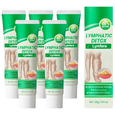 Lymfara Ødemcreme | Reducerer Hævelse Og Væskeophobning Mærkbart Inden For 24 Timer