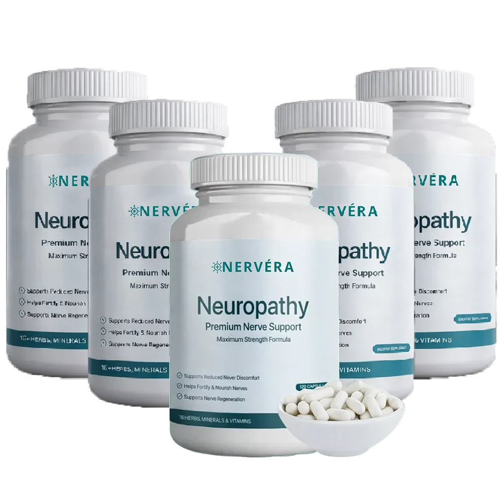 Nervéra Nerve Support | Sig Farvel Til Brændende, Følelsesløse Nervesmerter — På Så Lidt Som 3 Dage