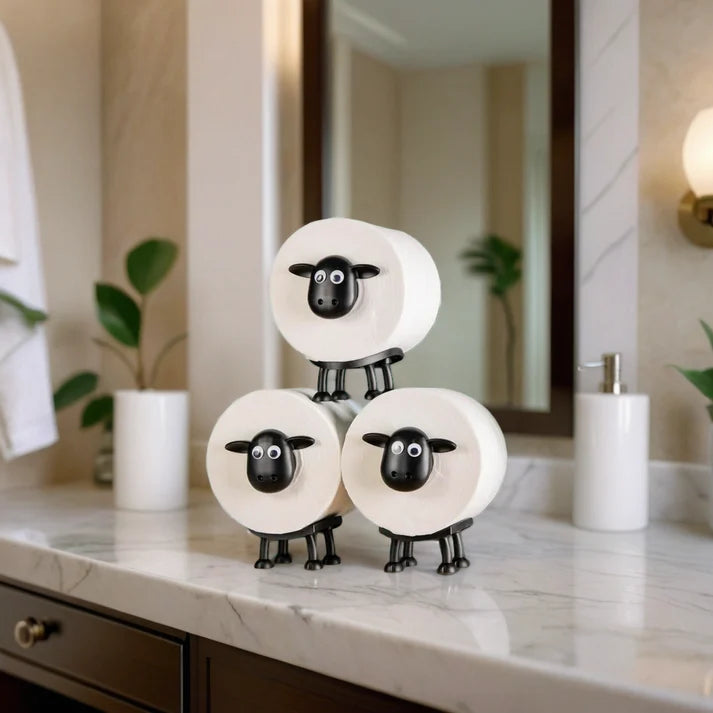Sheep'n Roll | Sød fårerulleholder til dit badeværelse eller toilet!