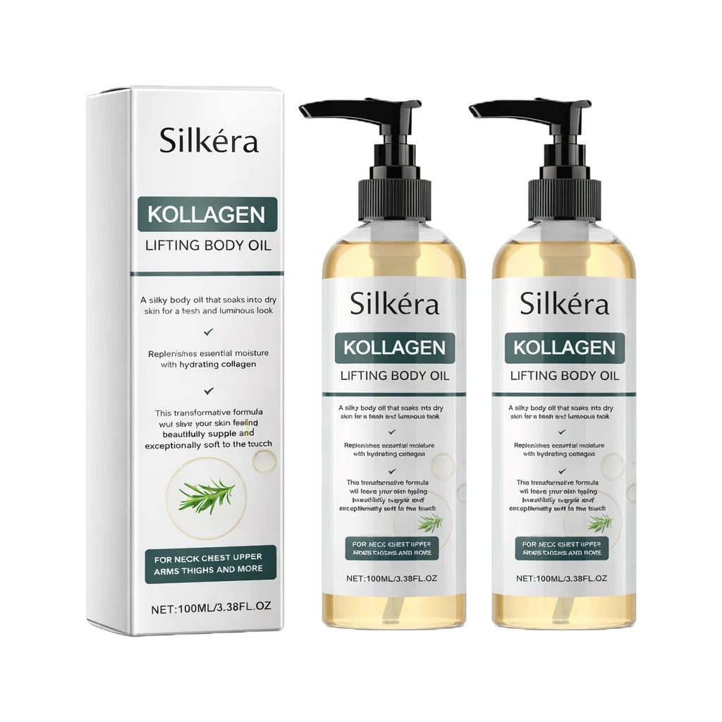 Silkéra Collagen Olie | Stramme Og Løfter Slap Hud Med 98% På 24 Timer