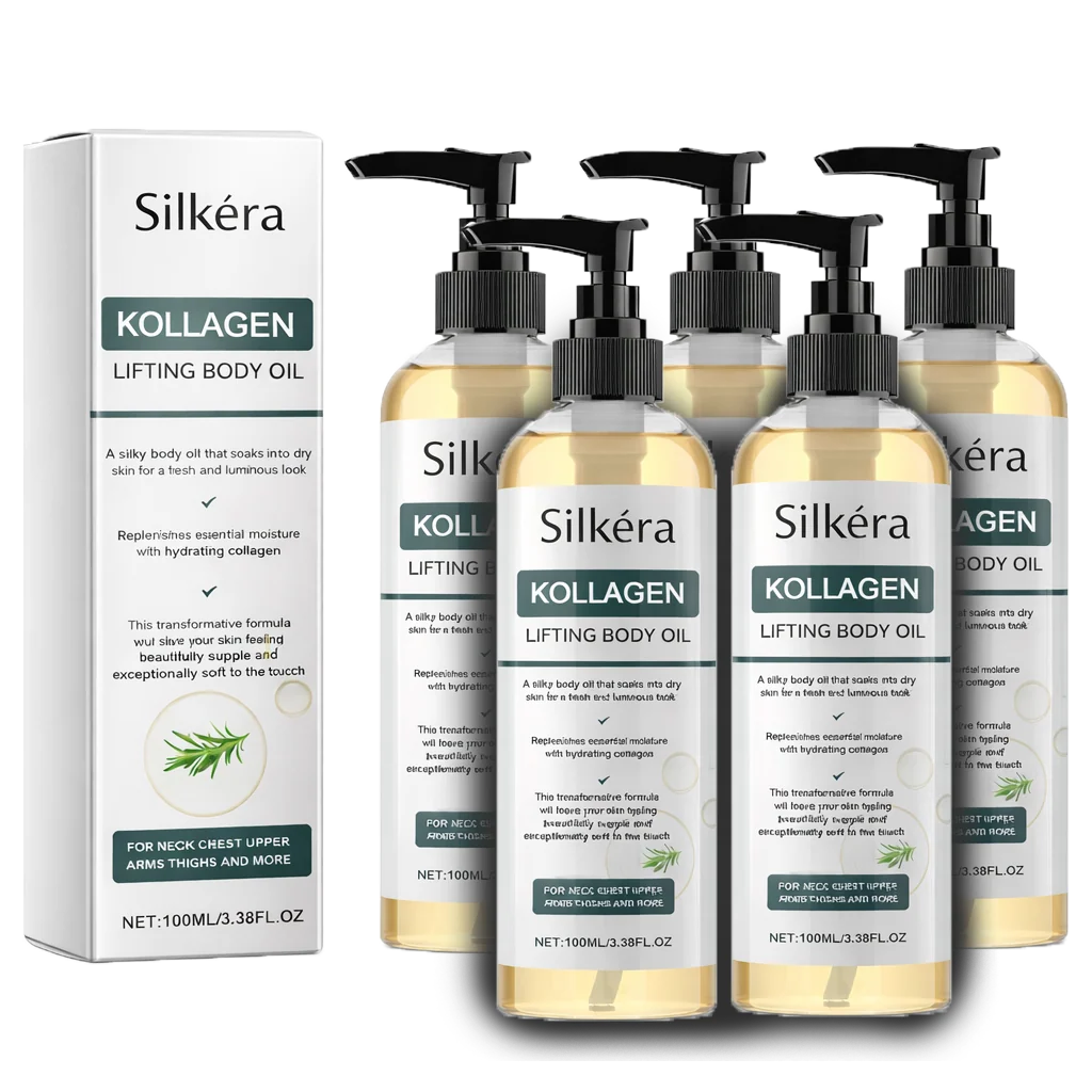 Silkéra Collagen Olie | Stramme Og Løfter Slap Hud Med 98% På 24 Timer